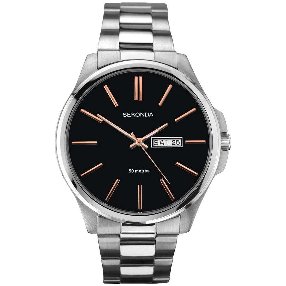 Pánské Hodinky Sekonda 1097 stříbrné