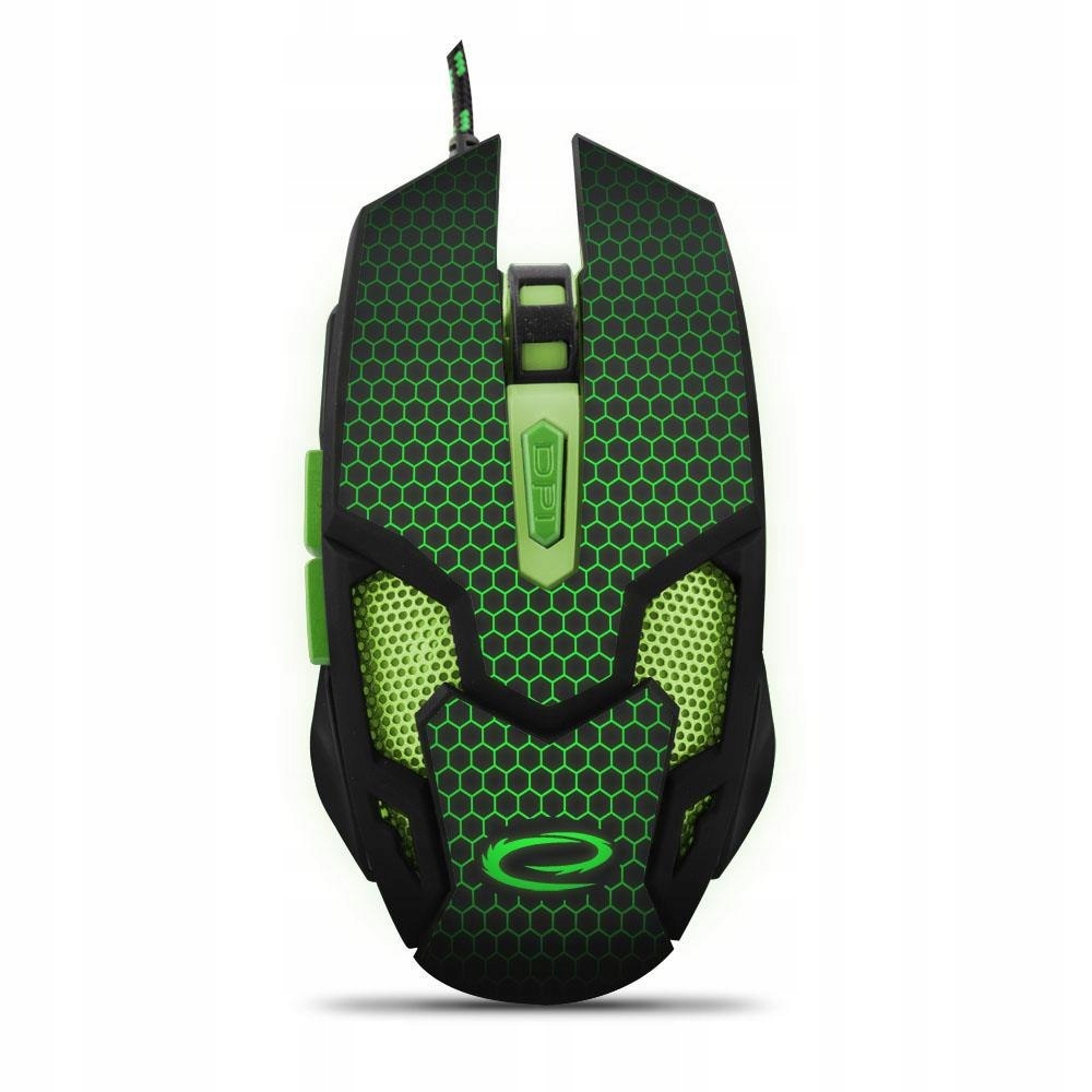 Esperanza Mysz przewodowa Esperanza MX207 Cobra optyczna Gaming 6D Usb czar