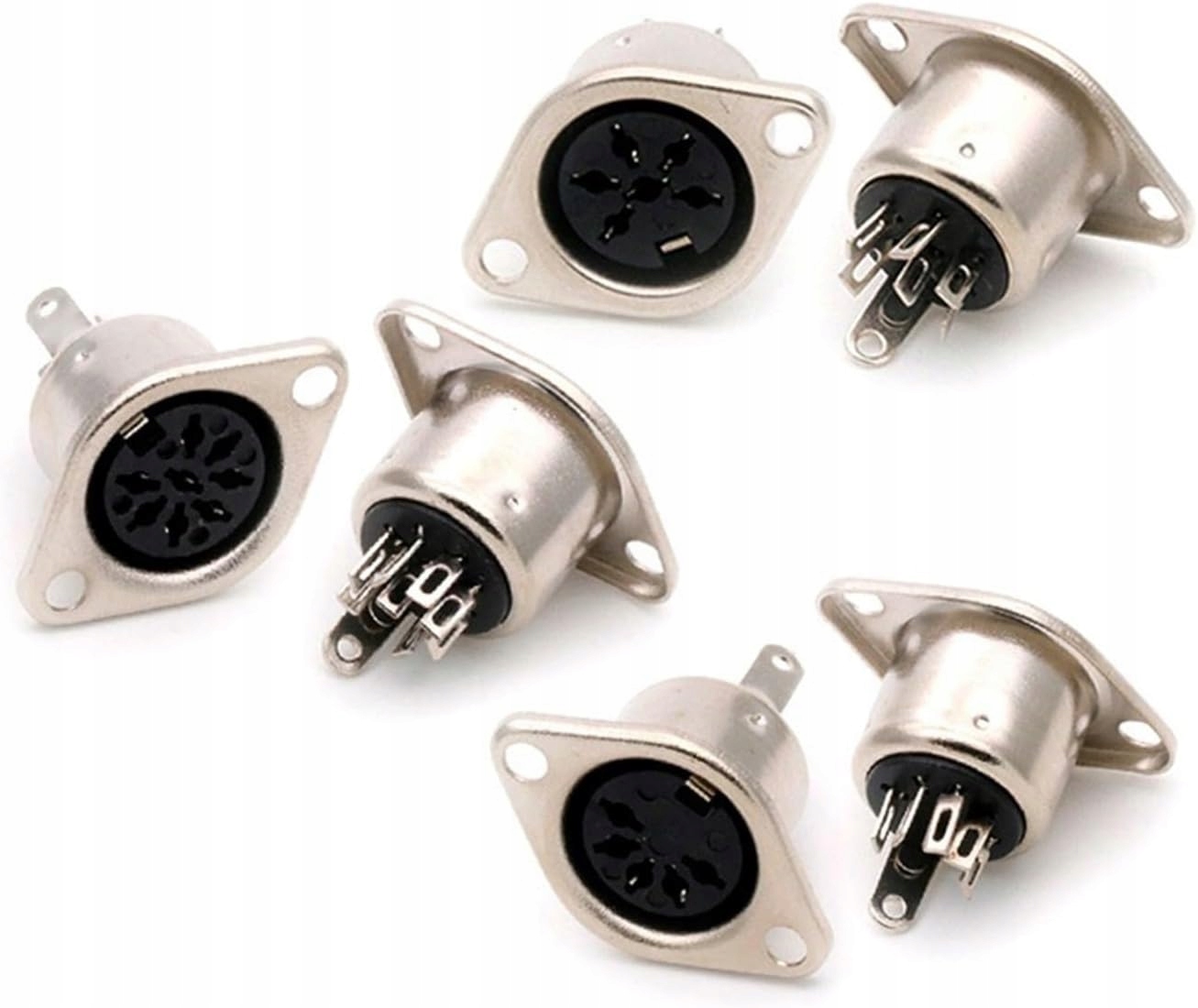 10 kusů/část 5 Pin Din zásuvka