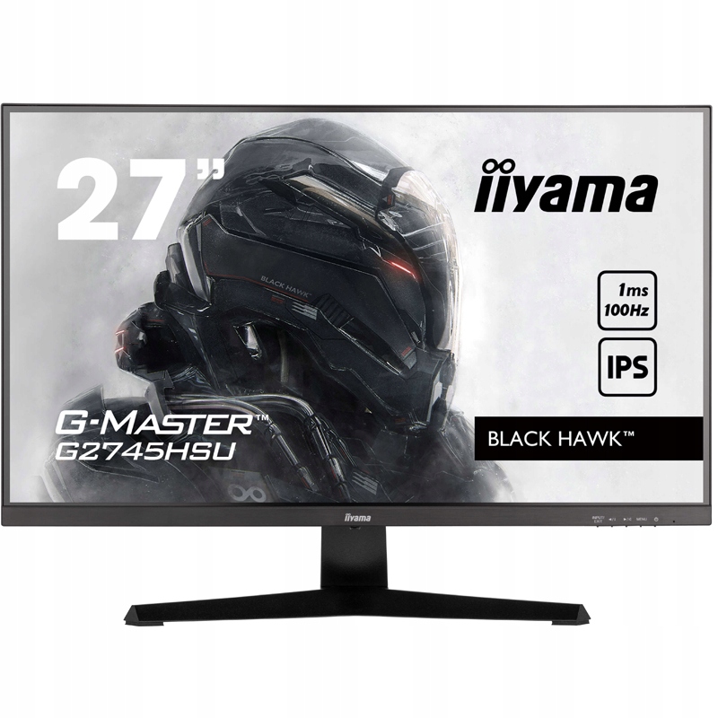 Monitor Iiyama G-master G2745HSU-B2 100HZ 1MS Reproduktory 27" Freesync Usb Hub