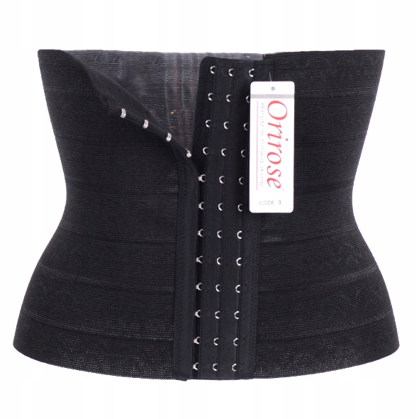 Orirose Pas mocno WYSZCZUPLAJĄCY modelujący BRZUCH talię z regulacją SIZE + Rozmiar 2XL/3XL