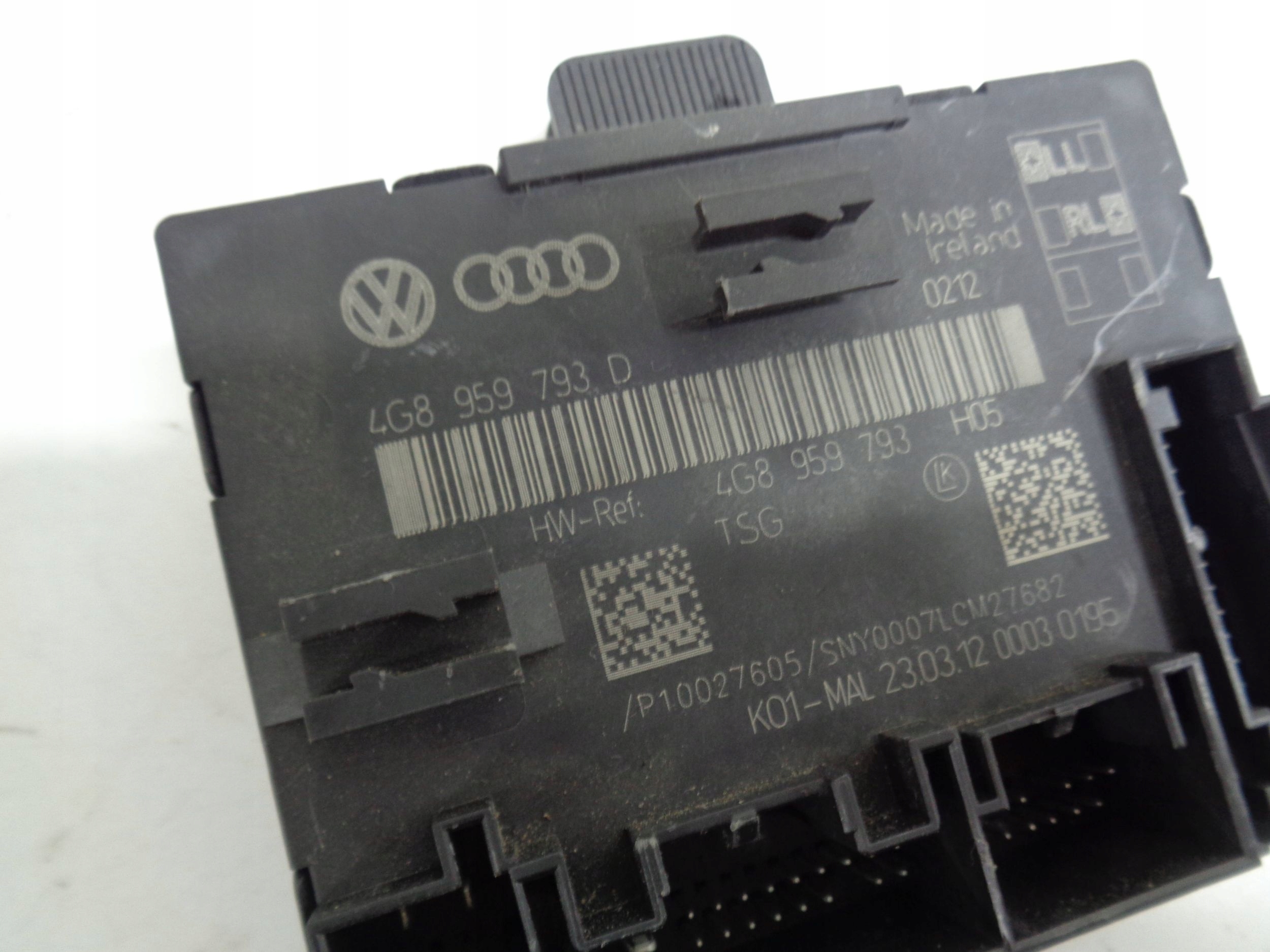 AUDI A6 C7 A7 control unit module door 4G8959793