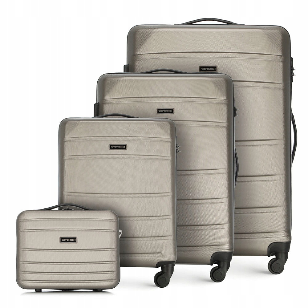 Komplet walizek Wittchen Globe Line Abs 56-3A-65K-86
