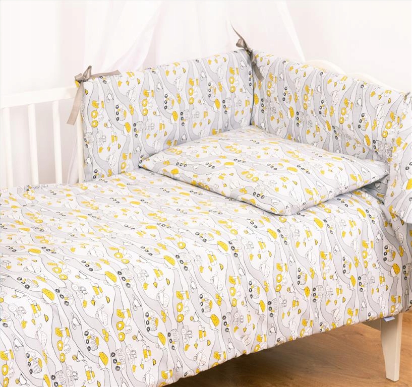 Súprava 3-dielnej bavlnenej posteľnej bielizne 100x135 Trendy Bager