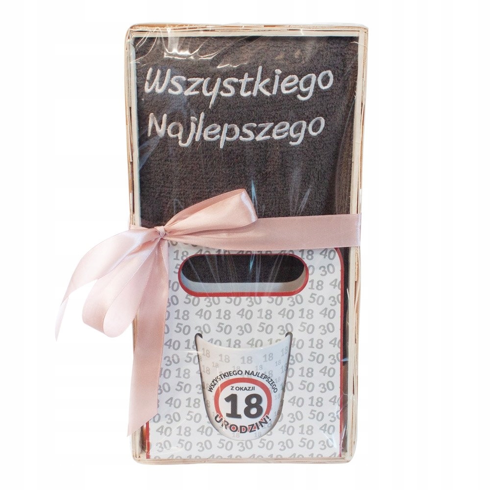 

Gotowy na 18 urodziny kolegi, koleżanki