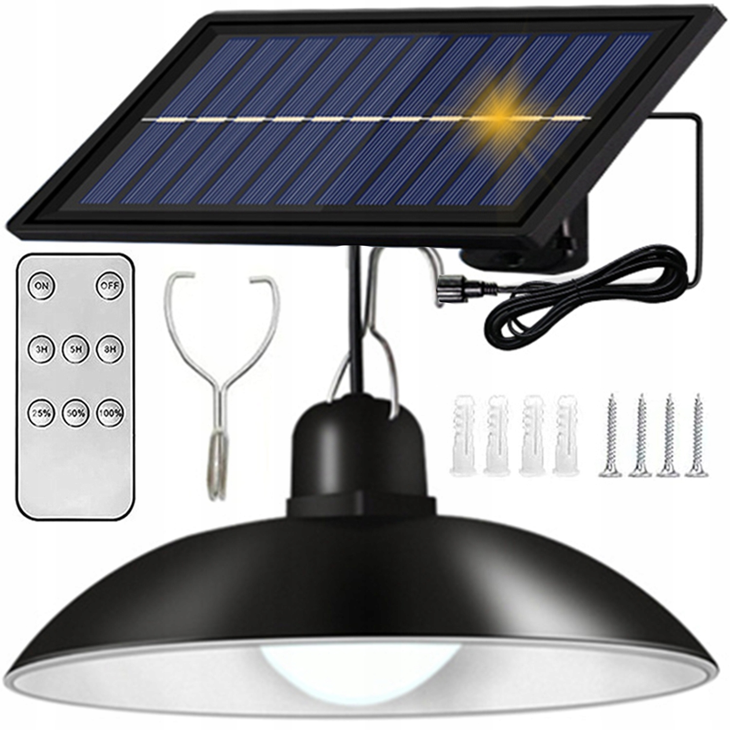 

Żyrandol Lampa Solarna Wisząca Sufitowa Zewnętrzna