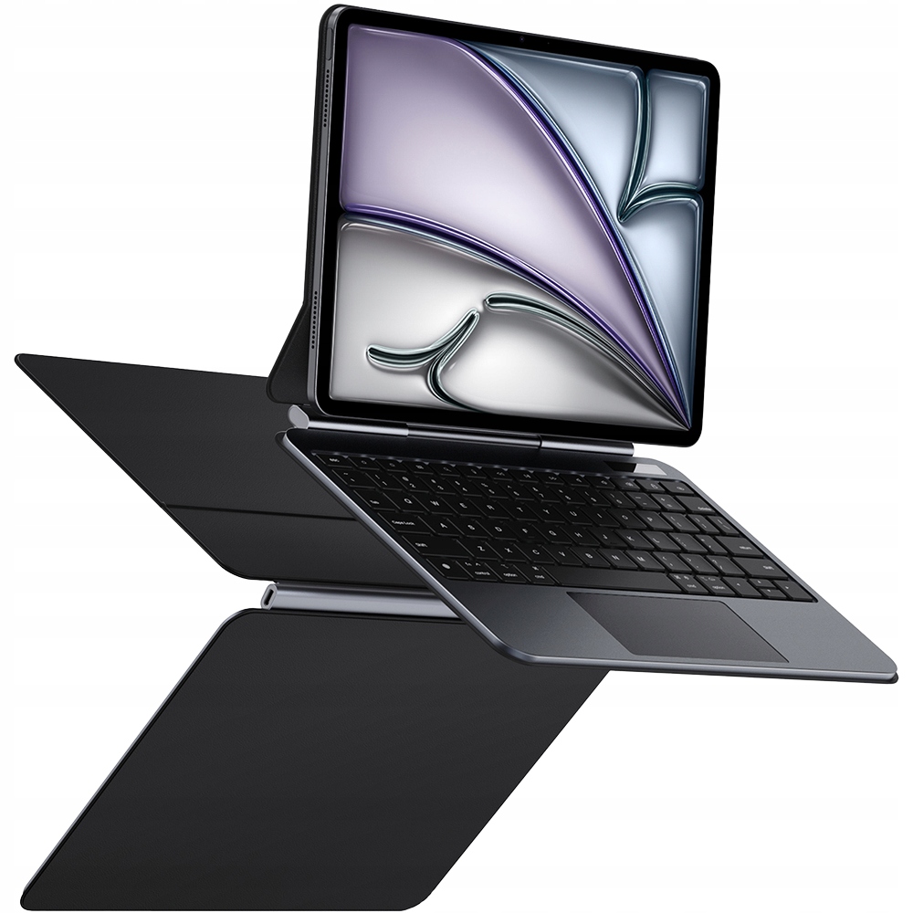 Pouzdro uzavíratelná klávesnice pro iPad Pro 11 2022-2018 Air 11 2025 LCD Dux Ducis