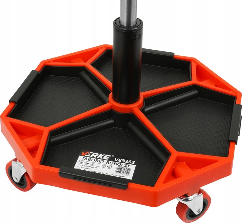 ПОВОРОТНЫЙ СТУЛ МАСТЕРСКАЯ OKTAGON VERKE V83262 Бренд Verke