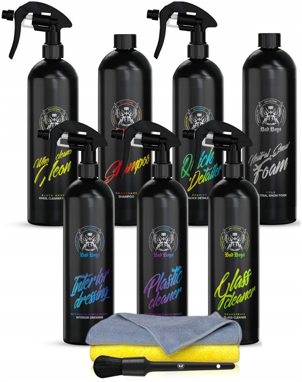 RR Customs RRC Bad Boys Mega Zestaw Kosmetyków Do Auta Detailing Prezent