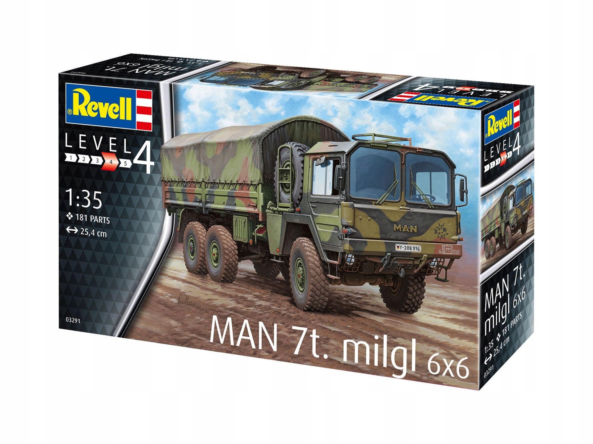1:35 Man 7t milgl 6x6 Revell 03291