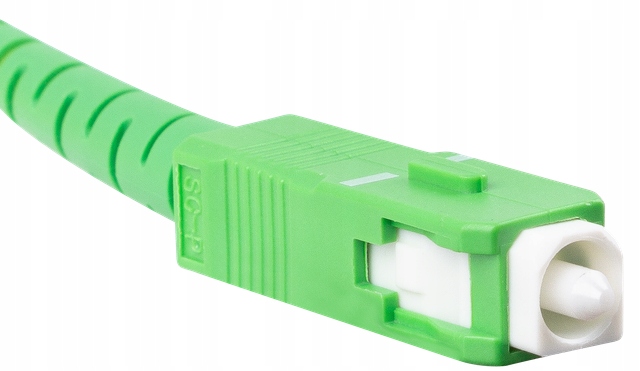 Kabel przewód światłowodowy światłowód patchcord SC/APC-SC/APC Simplex 20 m