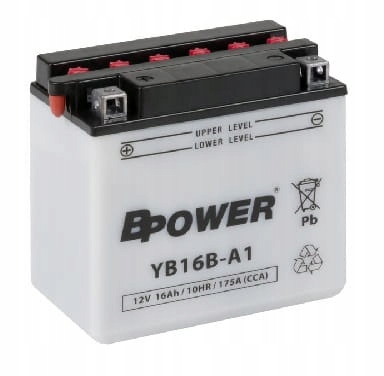 Akumulátor BPower YB16B-A1 16AH 175A