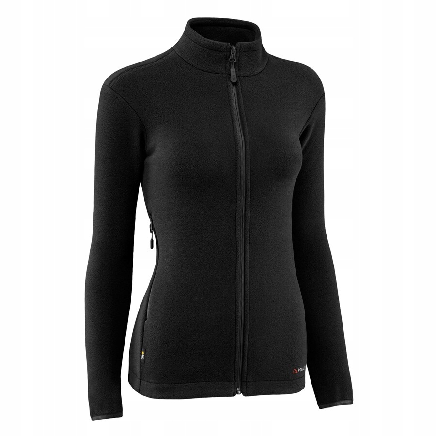 Dámská mikina fleecová s rozepínacím zapínáním M-Tac Nord Fleece Lady černá Xs