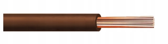 Przewód LgY Elpar 1x2,5 brązowy 10mb