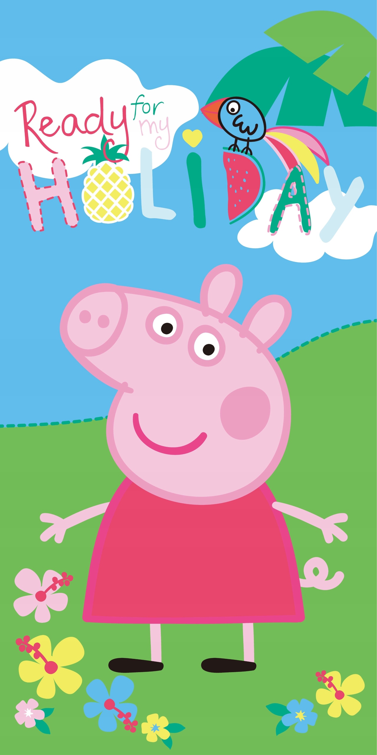ПОЛОТЕНЦЕ БАННОЕ 70x140 PEPPA pig GEORGE PEPA