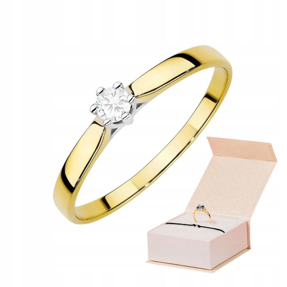 Prstýnek Laboratorní Diamant 0,10 ct Náramek