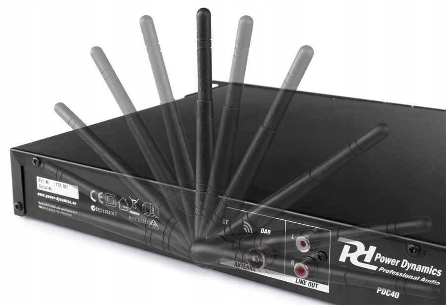 TUNER DAB/ FM/ POWER DYNAMICS/ USB/ BT/ PILOT Radio FM DAB+