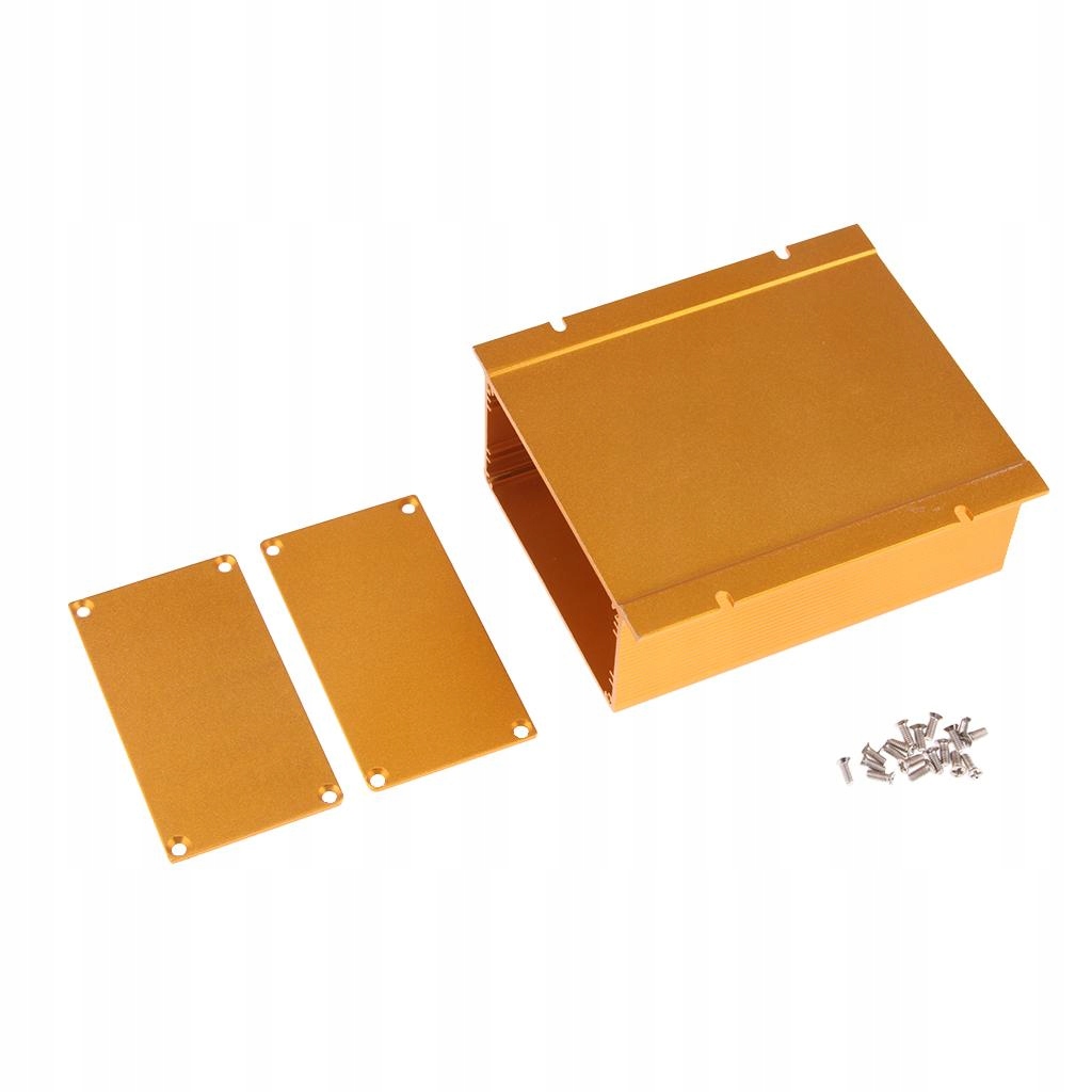 Aluminum PCB Electronics Box for Amplifier Electronics Projects Model skrzynka projektowa do wzmacniacza