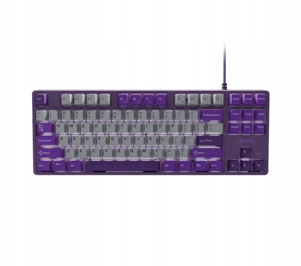 Klawiatura mechaniczna Fury Kanabo K2 Linear Szaro-Filetowa