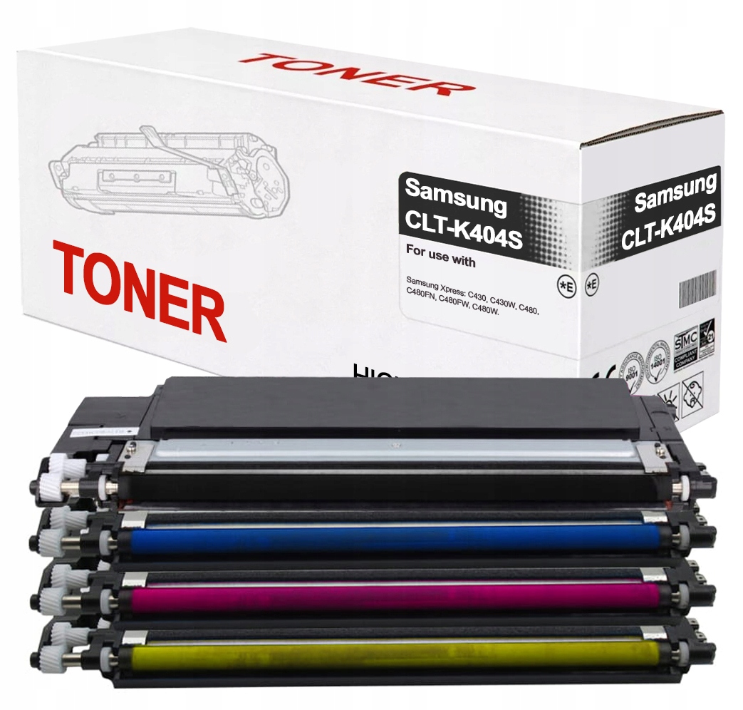 Toner Do Tiskárny Samsung CLT-406S XL C460FW CLP-365W sada XL