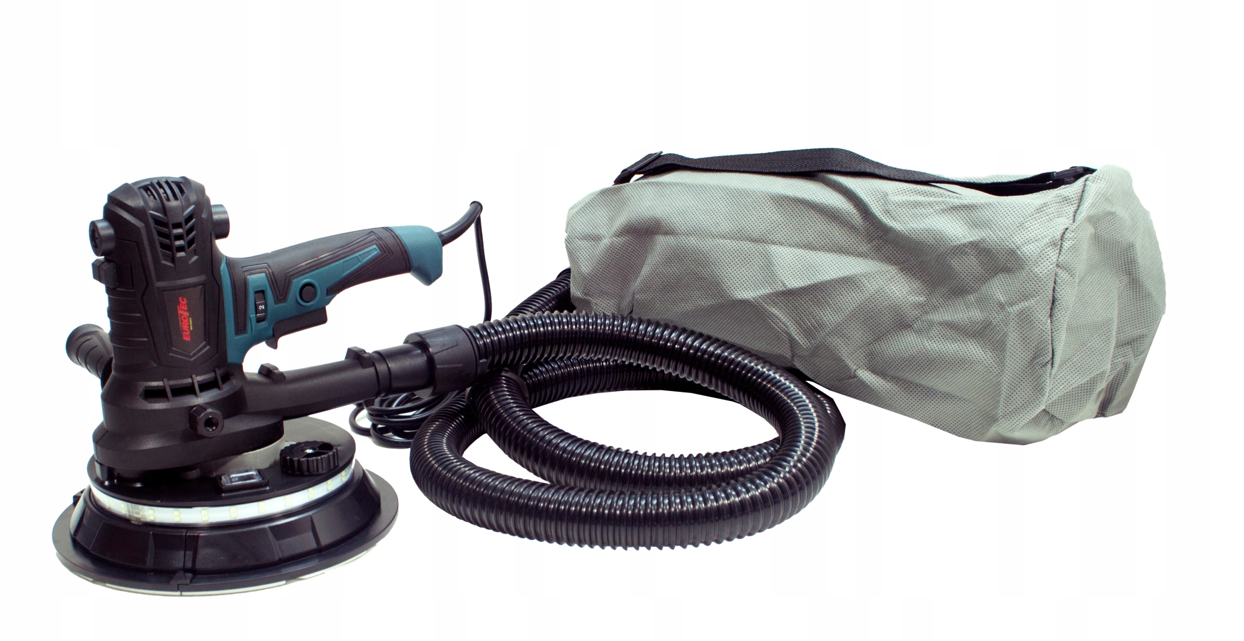 SZLIFIERKA DO GIPSU GŁADZI TYNKÓW TYNKU LED 2300W Marka Eurotec