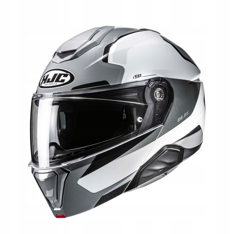 Motocyklová Prilba Hjc I91 Felio Grey White M
