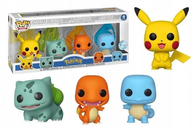 Funko Pop! Pokémon Sada 4 figurek 44635