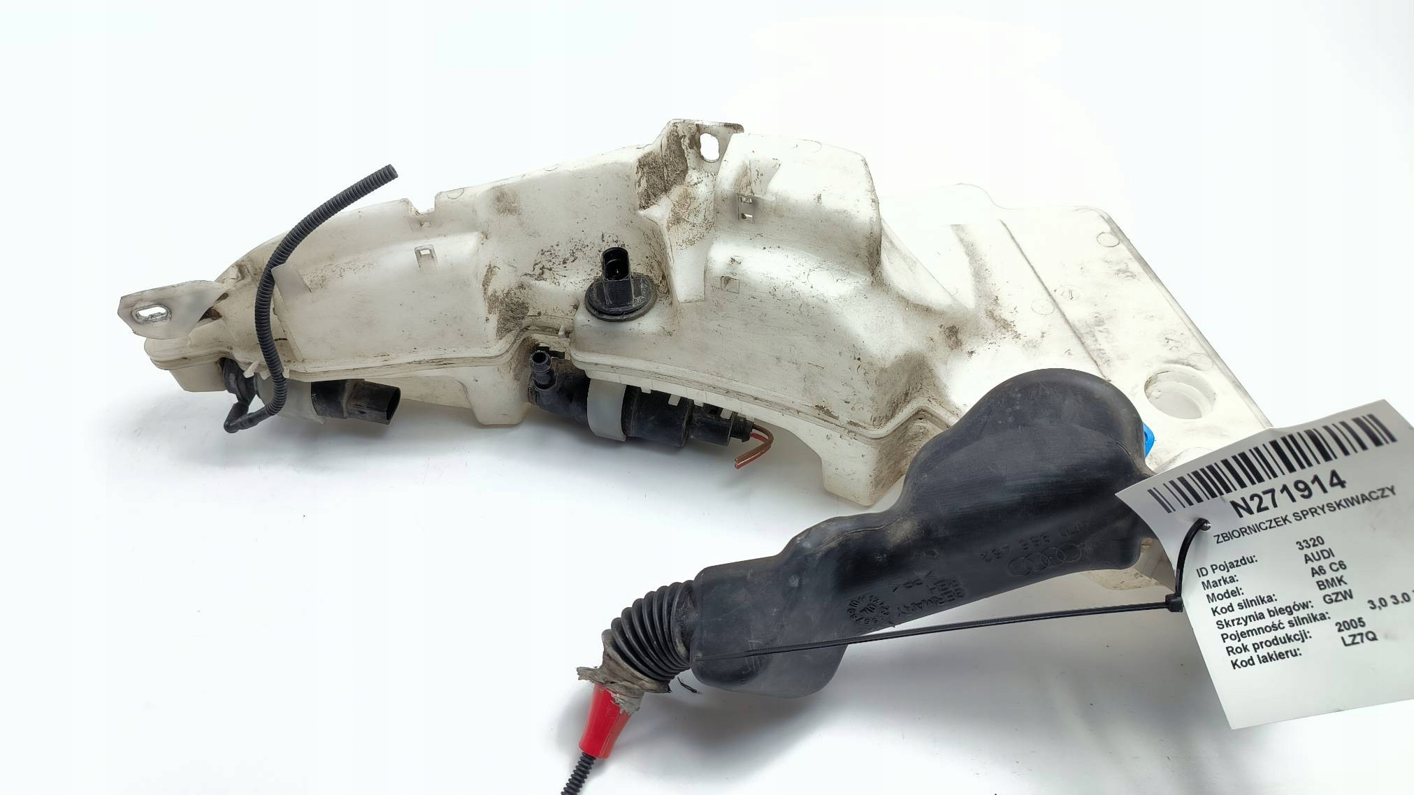 washer fluid tank 4F0955453M AUDI A6 C6