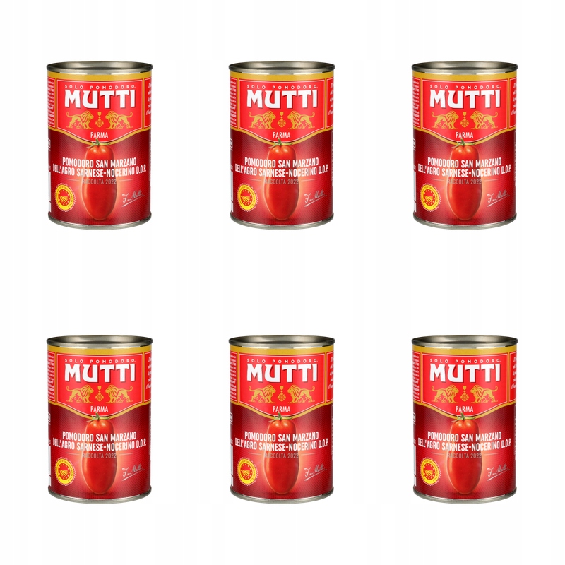 Mutti Rajčata San Marzano 400 g X6