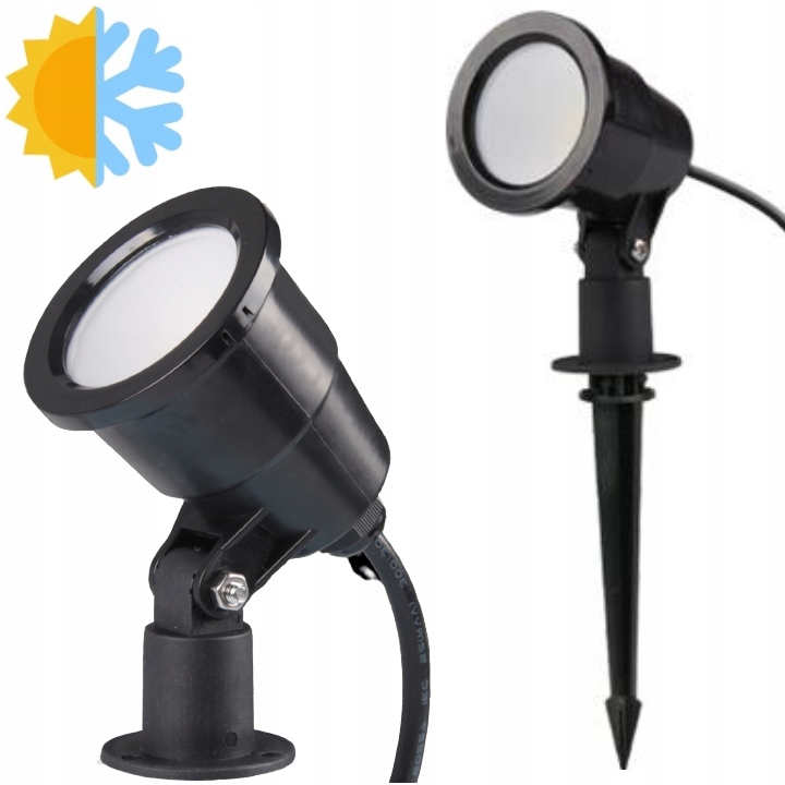 

Reflektor Ogrodowy Led 7W 230V Wbijany Gruntowy Ip