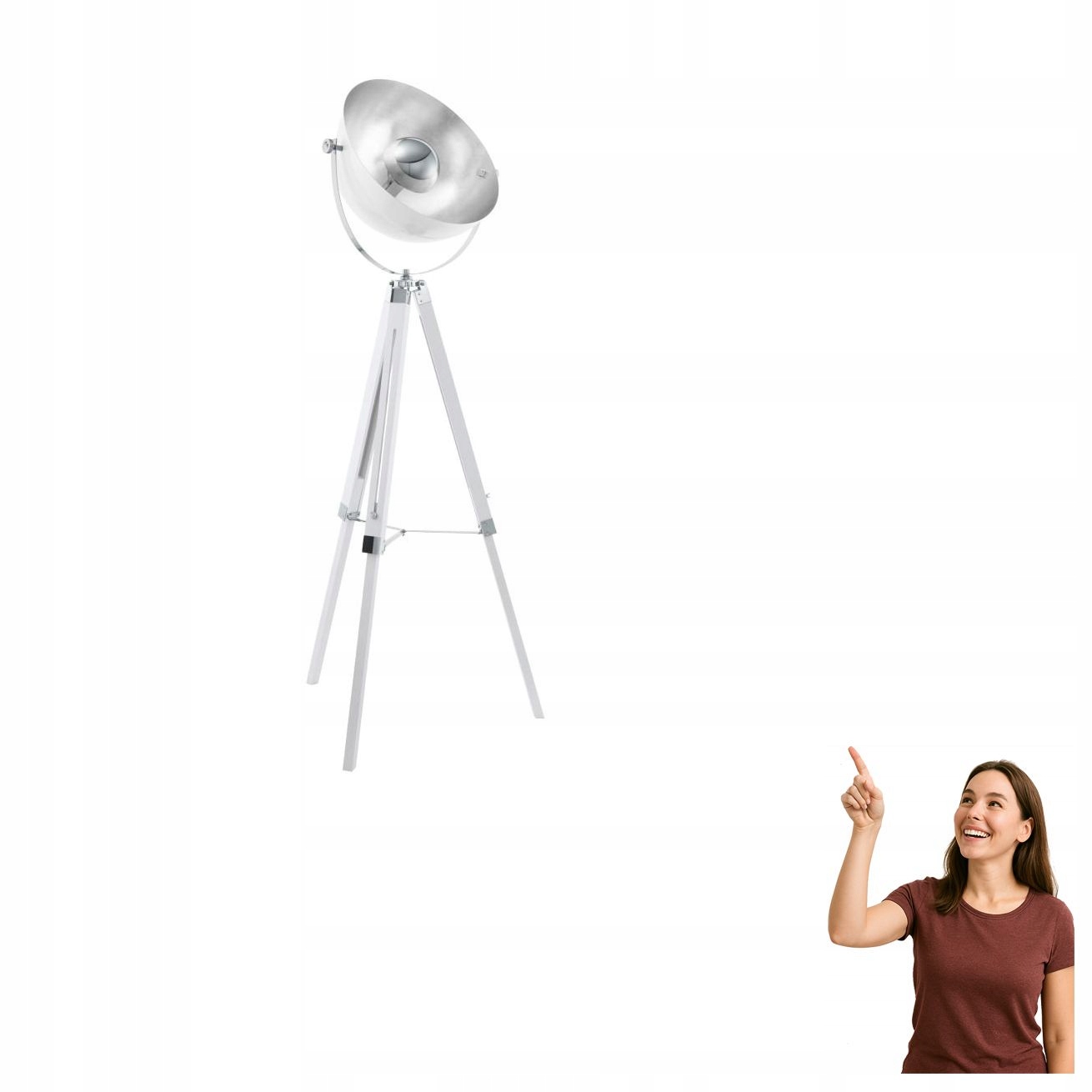 Podlahová lampa Covaleda 49877 Eglo