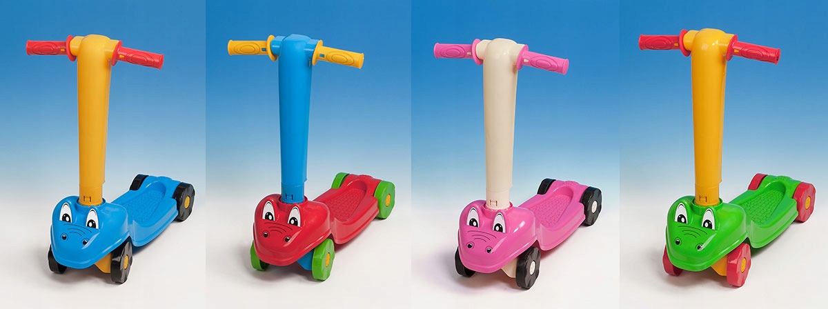 hulajnoga jeździk krokodyl