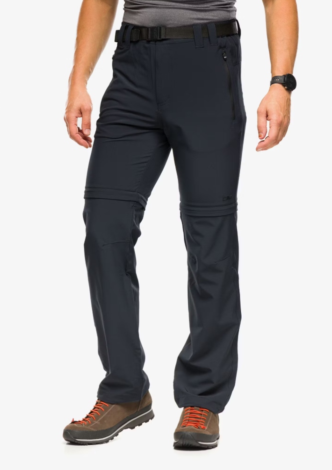 Spodnie trekkingowe damskie Cmp 3T51446 Zip Off anthracite