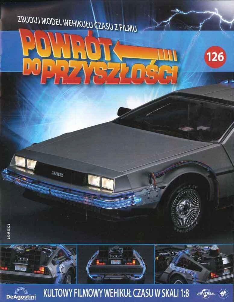 KOLEKCJA DELOREAN POWRÓT DO PRZYSZŁOŚCI nr 126
