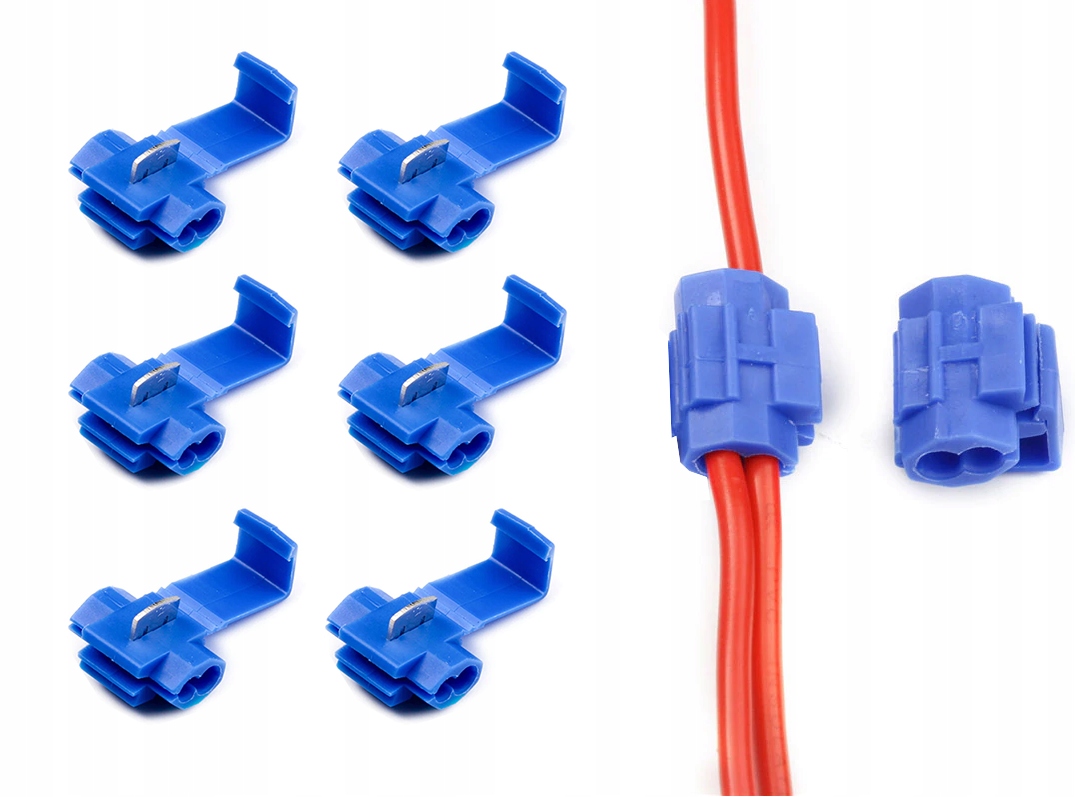 Zdjęcie AWparts 6x SZYBKOZŁĄCZKA DO KABLA 0,5-1,5 6x1szt