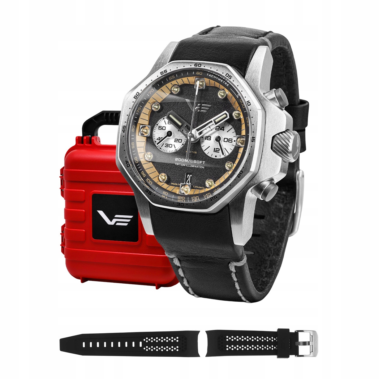 Pánské Hodinky Vostok Europe VK64-640A698 černé