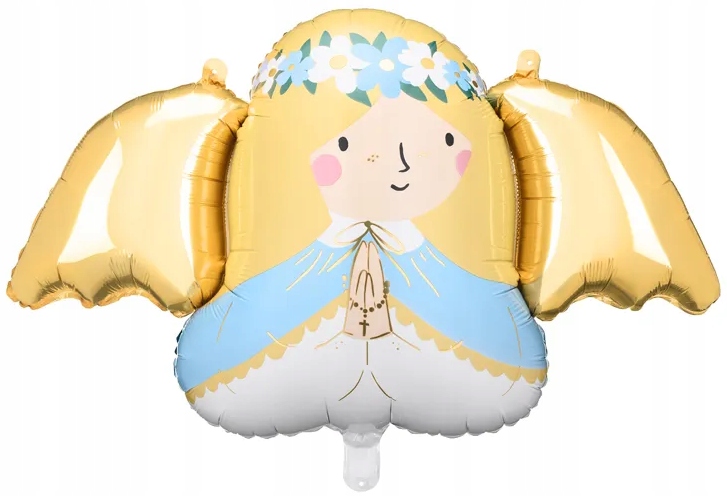 

Balon Foliowy Anioł Chrzest Komunia 103x58 cm