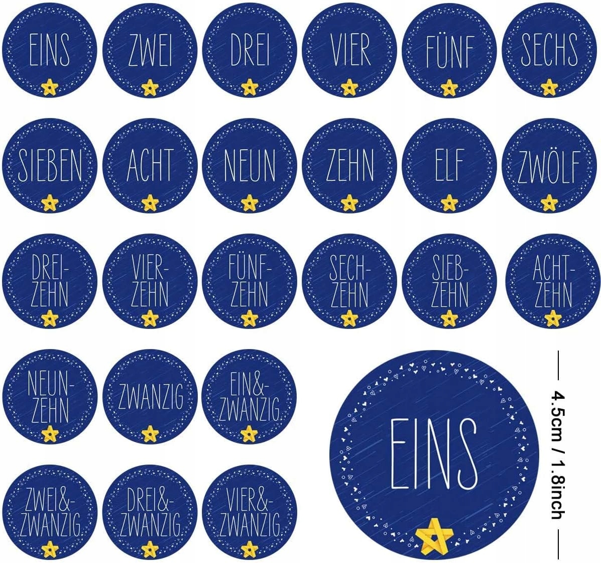 ZESTAW WORECZKÓW JUTOWYCH KALENDARZ ADWENTOWY 24SZT PREMIUM Marka bez marki