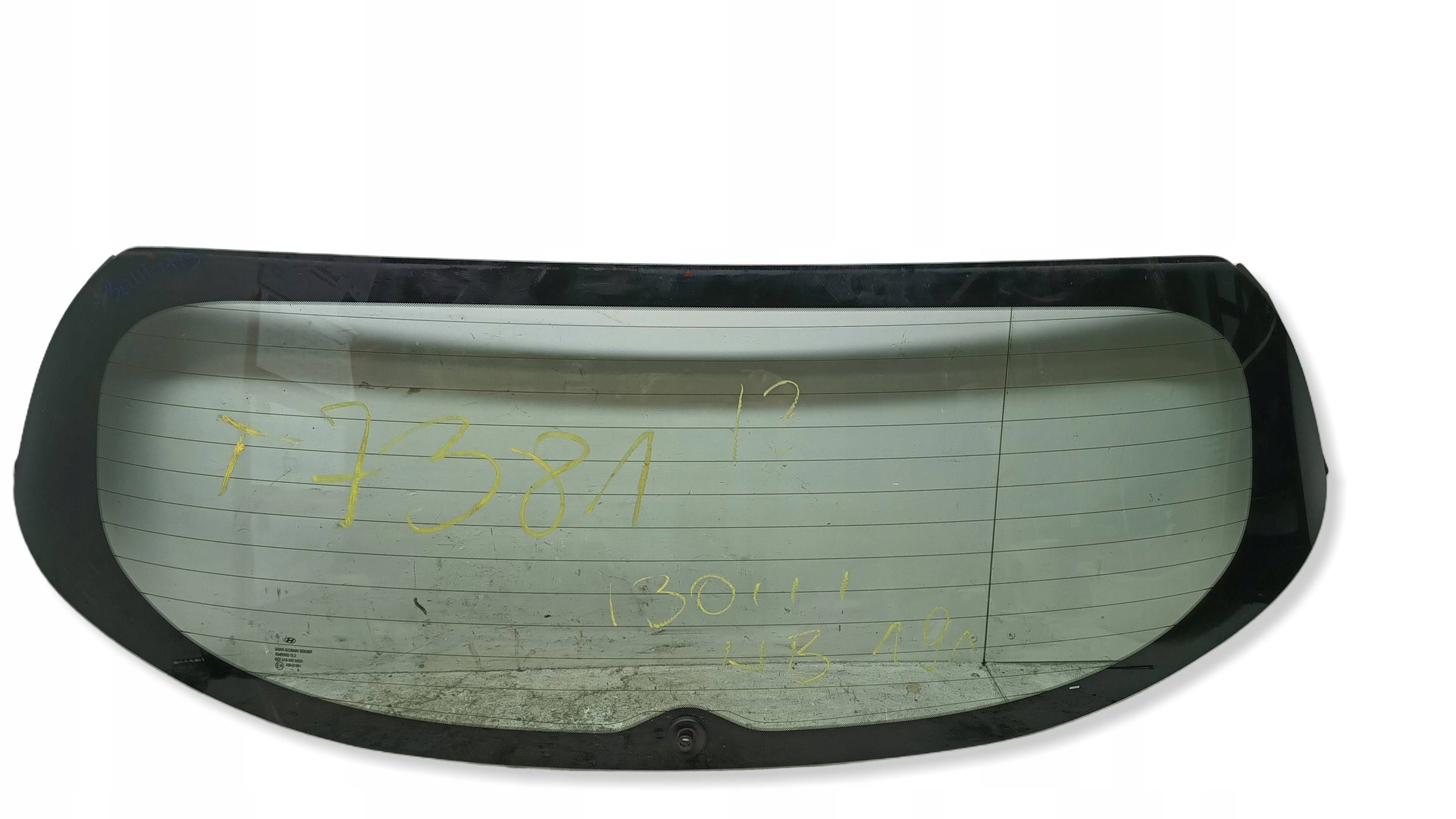 HYUNDAI I30 III 17R HB window bonnet rear part