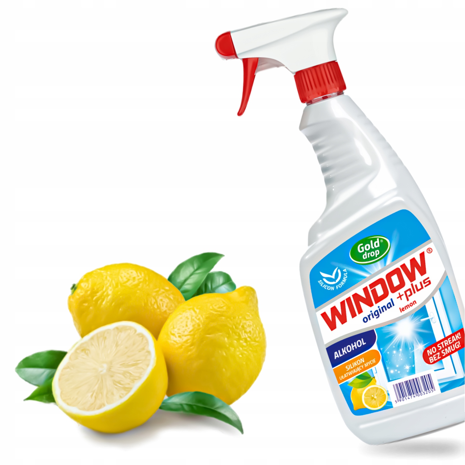 

Płyn do Mycia Szyb Okien Luster Silikon Alkohol