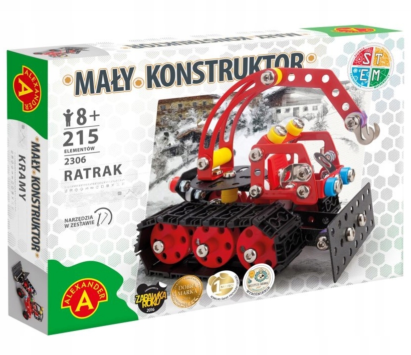 

Mały Konstruktor - Ratrak (2306)