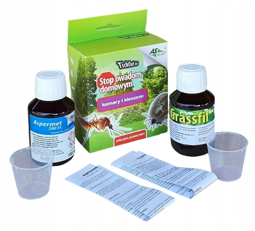 

Aspermet Grassfil na Komary Kleszcze 200ml Ogród
