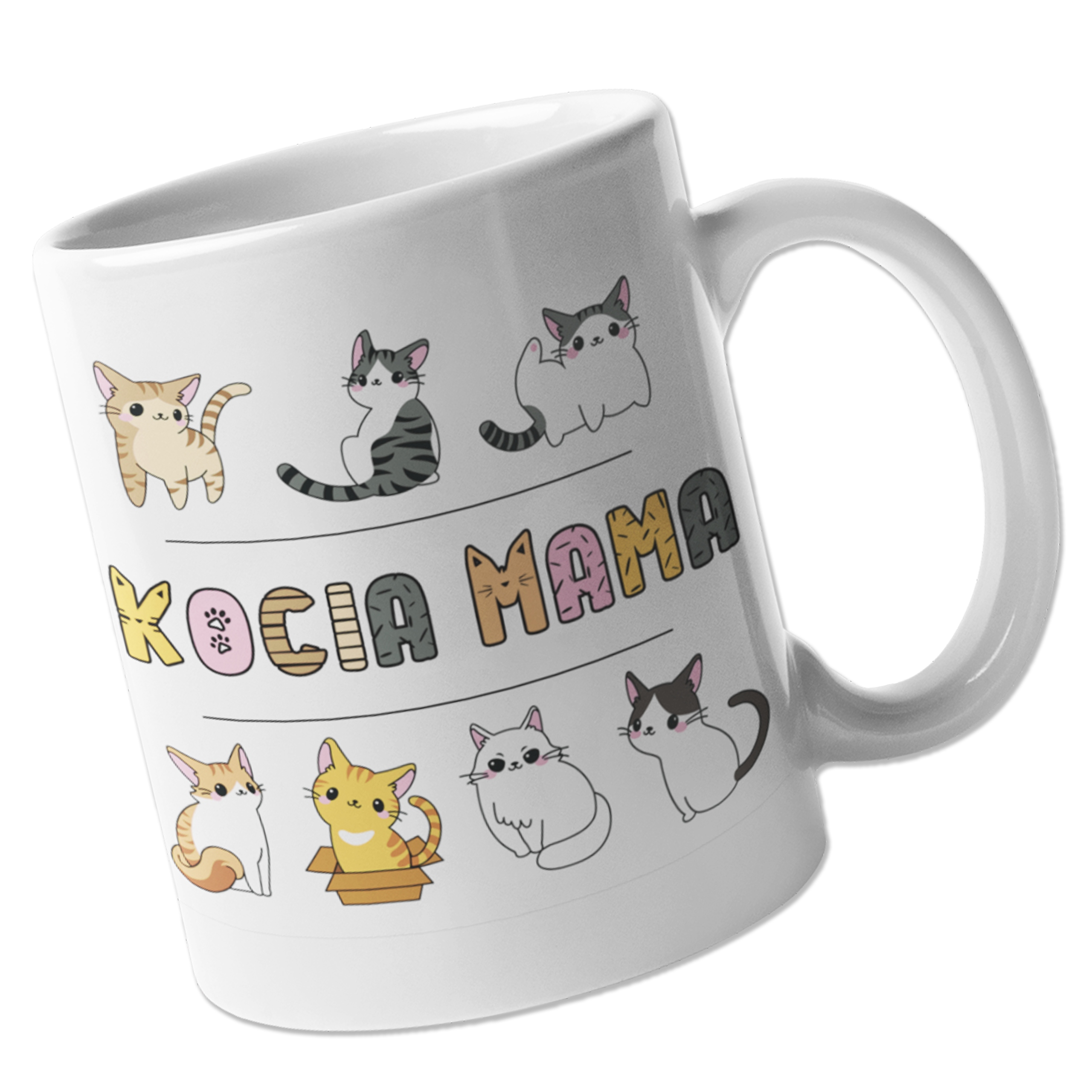 

Kubek Kot z Kotem kocia mama pomysł