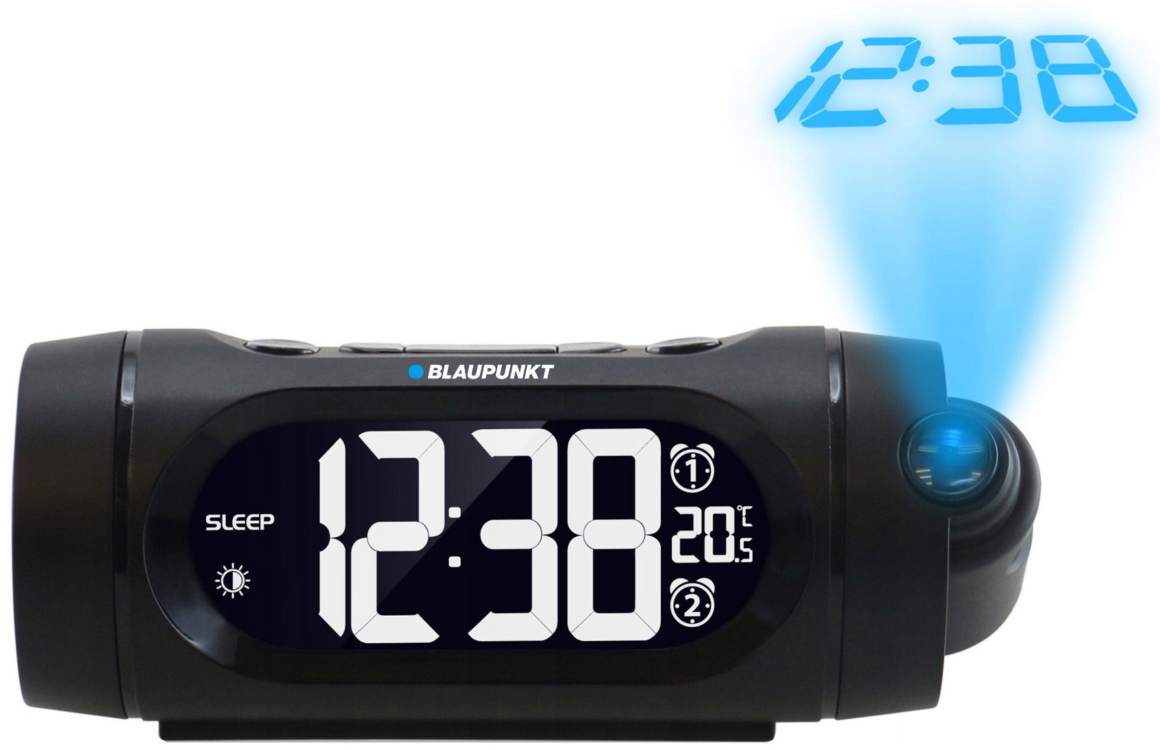 

Radiobudzik Blaupunkt CRP9BK Fm Zegar Alarm LCD