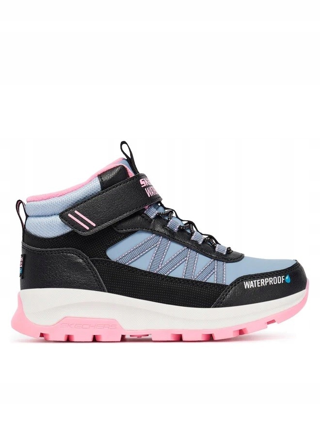 Buty młodzieżowe zimowe Skechers Storm Blazer Hydropolis 303493L Bklp