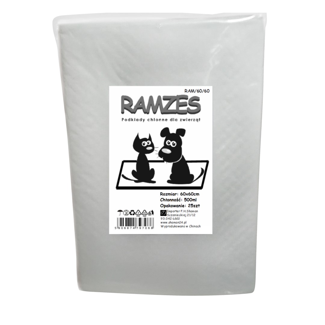 

Ramzes Podkłady maty do nauki sikania 60x60 25szt