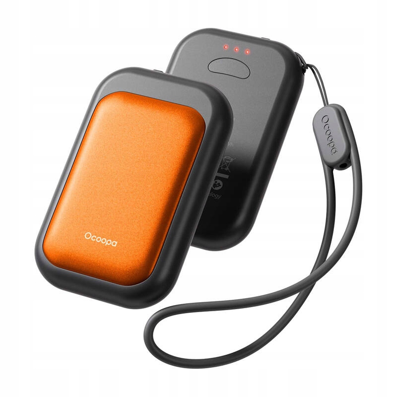 Ohřívač rukou Ocoopa UT4 Young 2x2500 mAh, Usb-c, černo-oranžový