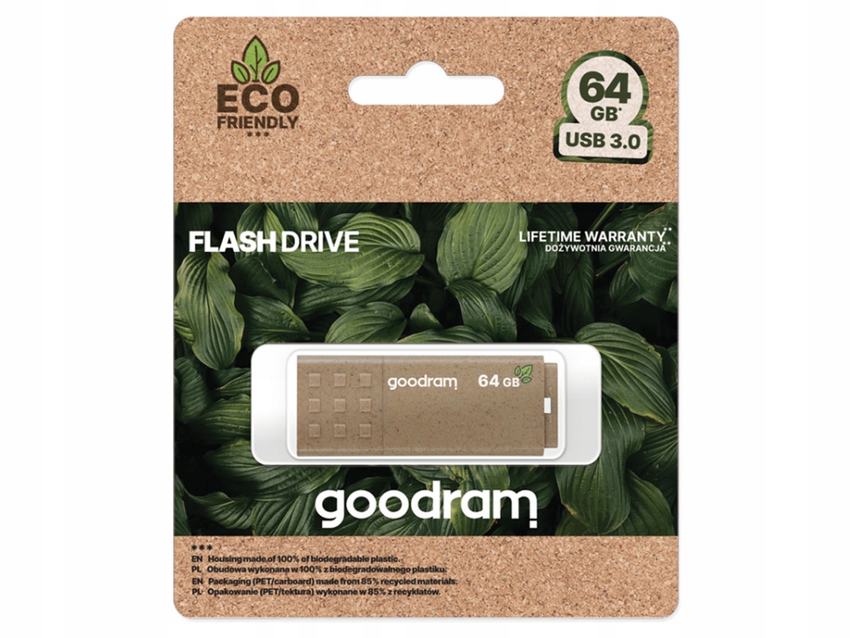

Pendrive Goodram Usb 3.0 64GB Eco Friendly