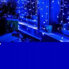 

Sople Zewnętrzne Niebieskie Lampki 200 Led Z Progr