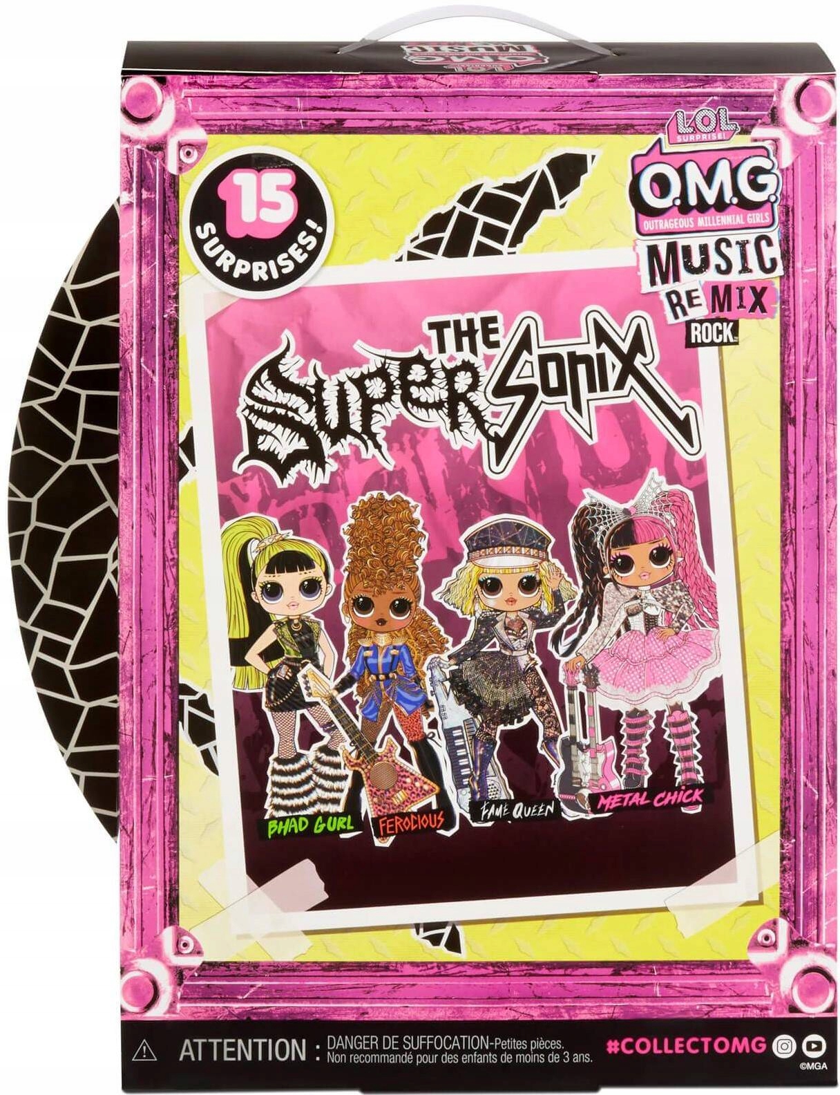 LALKA LOL OMG Remix Rock Fame Queen Keytar 577607 Marka L.O.L. Surprise